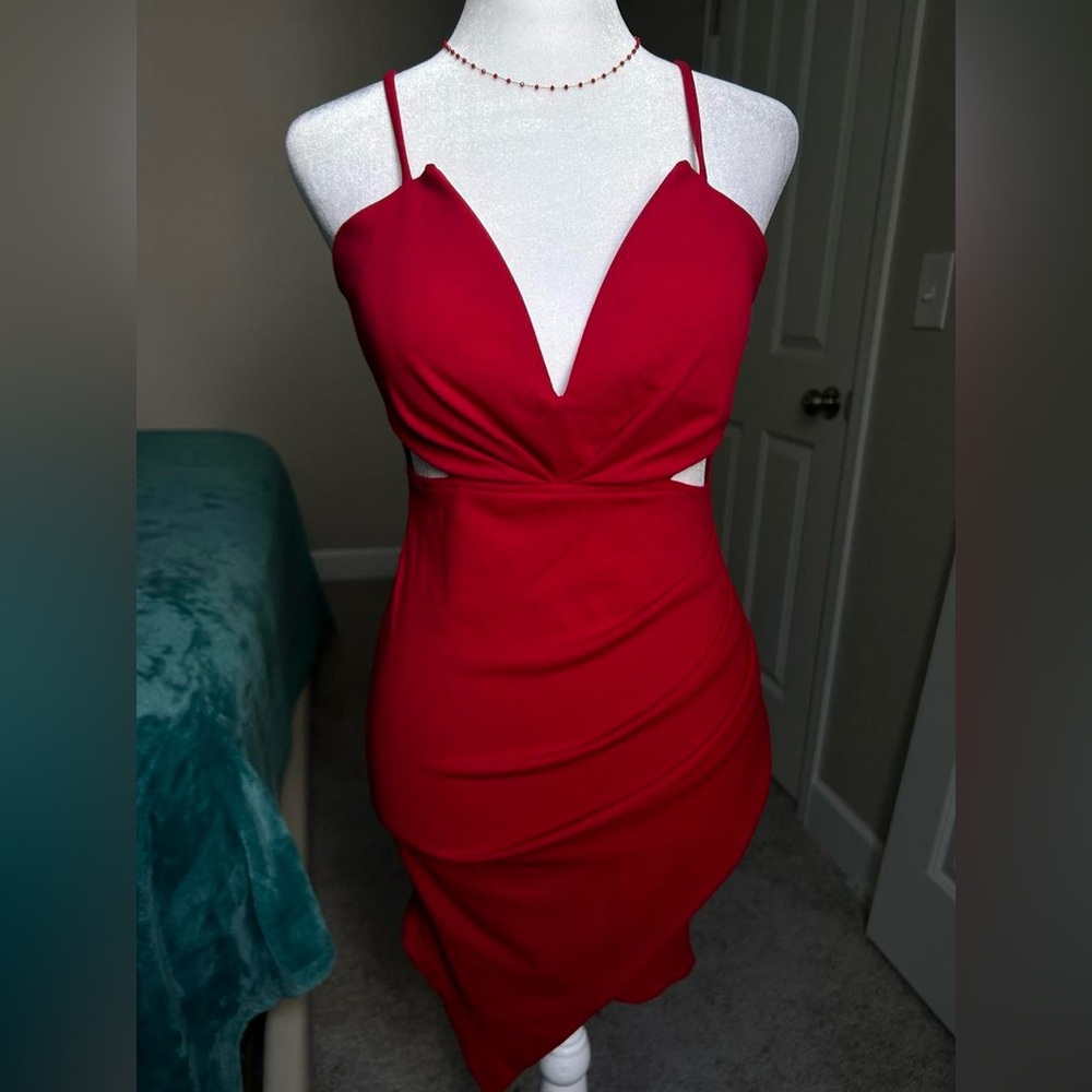 Fashion Nova Hot Red Dress